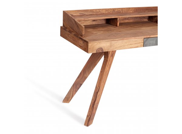 Письменный стол Secret de Maison Росвуд/Rosewood (мод. 9815) массив палисандра, 150х60х93см, натуральный тонированный фото 12